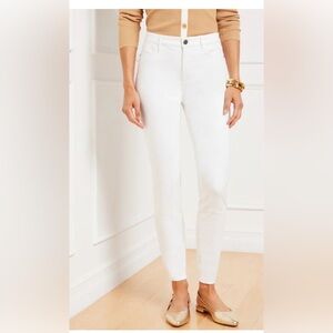 Talbots White Ankle & Cropped Jeans